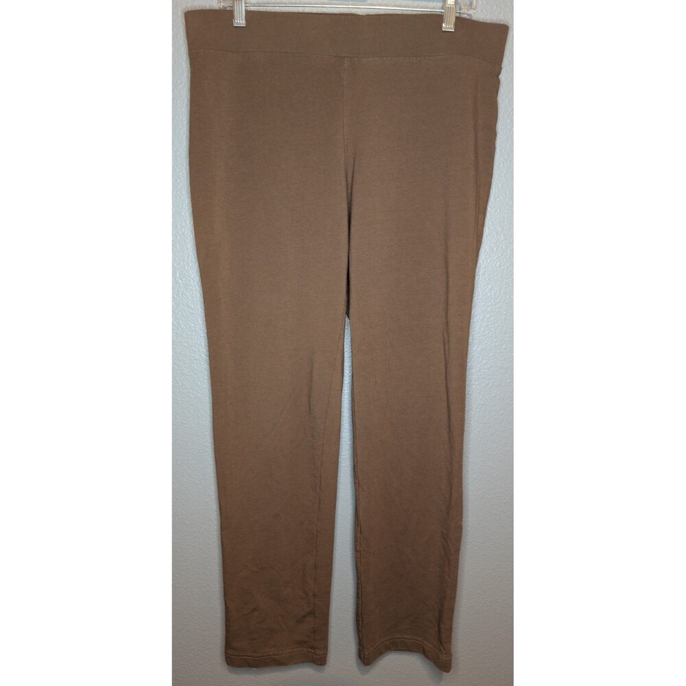 J Jill Pure Jill Pants Brown Stretch Pull On Pima Spandex - Women's Size Med